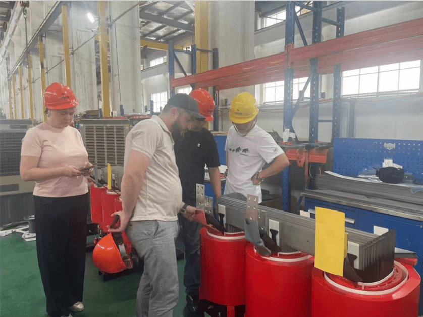 Russian Customers Visit Changzhou Guanghui Transformer for Factory Tour and Technical Exchange